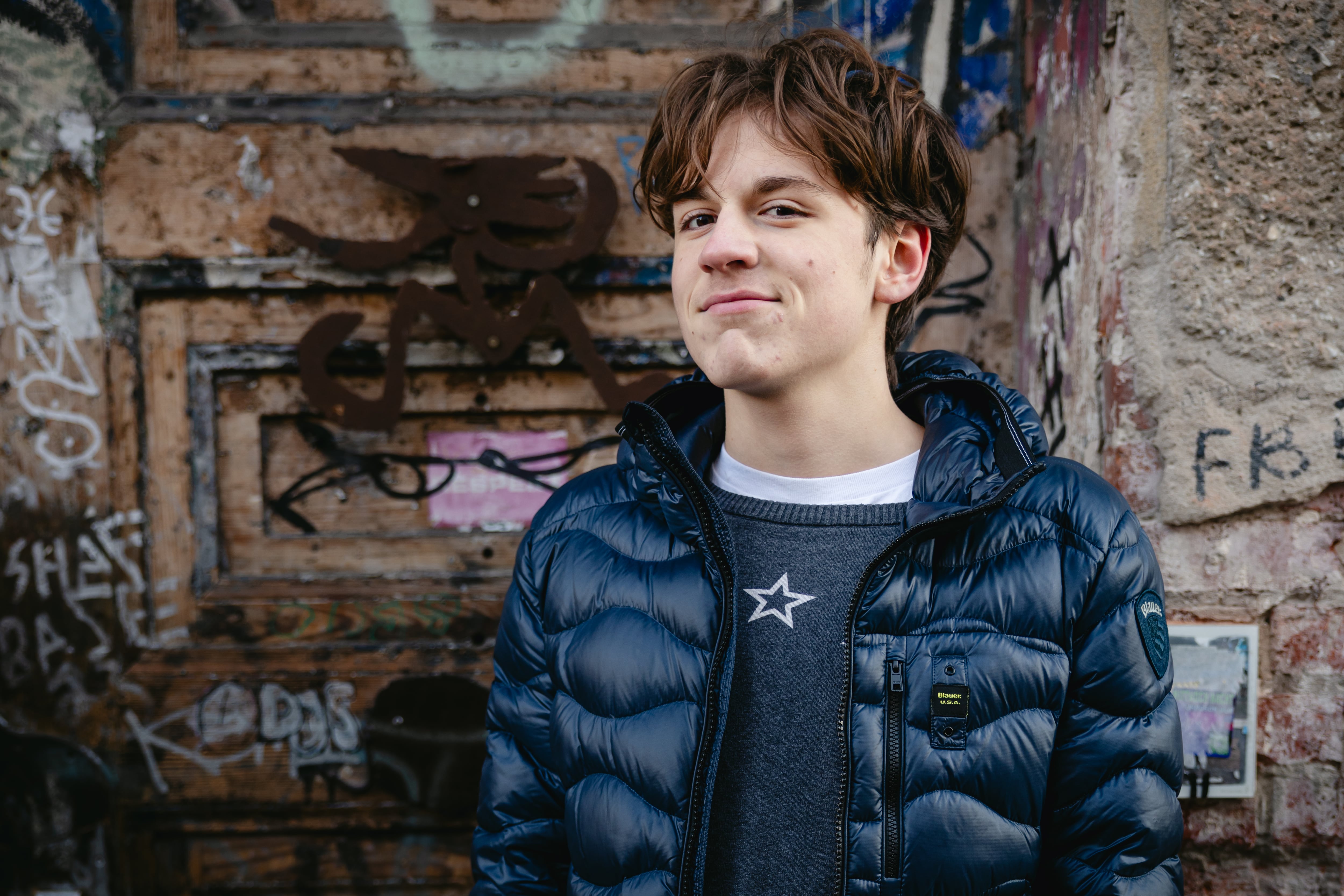 Adrián Carrillo fotografiado en Berlín, el 23 de noviembre.