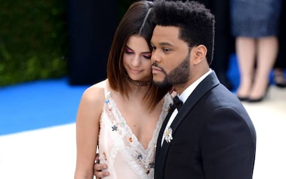 Selena Gomez y The Weeknd, en la pasada gala del Met.