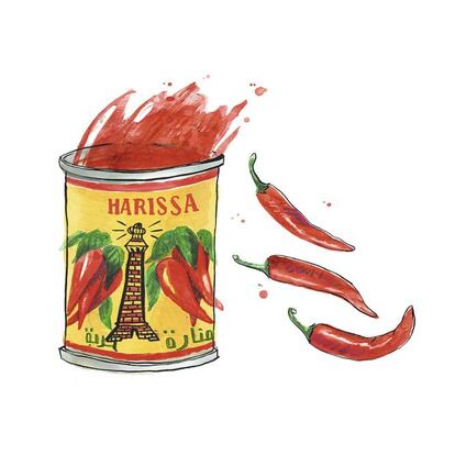 La 'harissa' es una salsa picante que importamos de la gastronomía magrebí. Ocupará el lugar de la ‘sriracha’, otra salsa similar al 'chili' que procede de Asia. Estamos hablando, claro está, de alimentos para estómagos potentes.