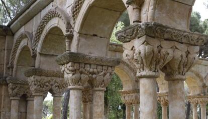 El claustro de Palam&oacute;s, en una imagen de junio de 2012.