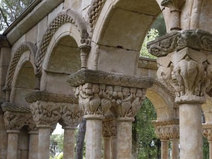 El claustro de Palam&oacute;s, en una imagen de junio de 2012.