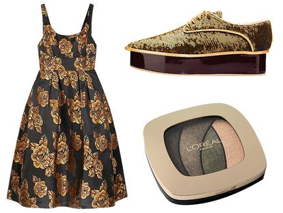 Brocados preciosos: la paleta de metálicos se amplía (y lo invade todo)