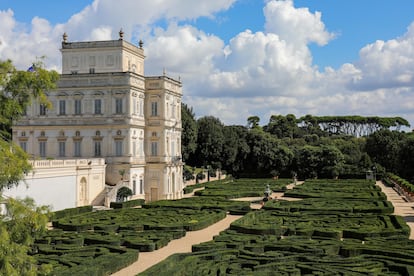 El Casino del Bel Respiro, parte de la Villa Doria Pamphilj, en Roma.