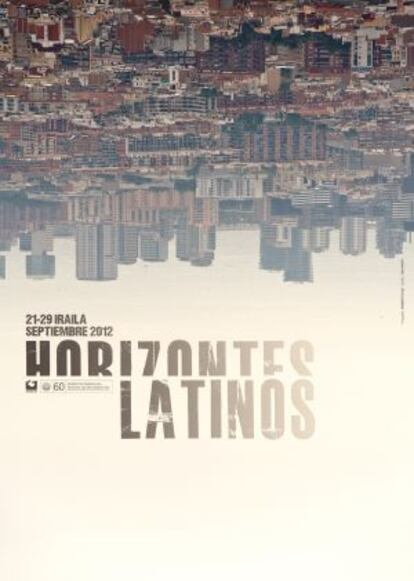Cartel de la sección Horizontes Latinos del Festival Internacional de Cine de San Sebastián.