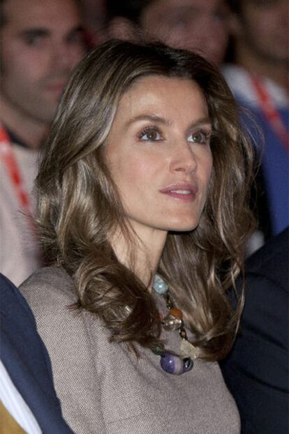 La Princesa de Asturias, en un acto sobre jóvenes emprendedores.