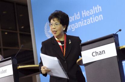 La directora general de la OMS, Margaret Chan, en Berlín.