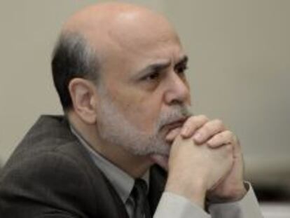 El presidente de la Reserva Federal (Fed), Ben Bernanke.