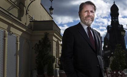 Guillaume De Seynes, vicepresidente de Hermès, la semana pasada en Madrid.
