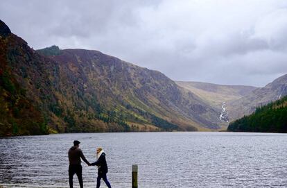 El Upper Lake se encuentra al final del valle de Glendalough.