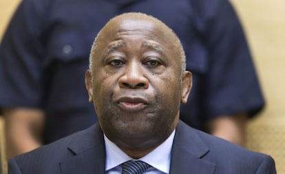 Laurent Gbagbo, en una audiencia previa en La Haya, en 2013.