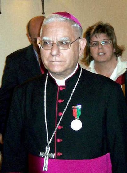 El obispo español Cipriano Calderón, en una fotografía de 2006.