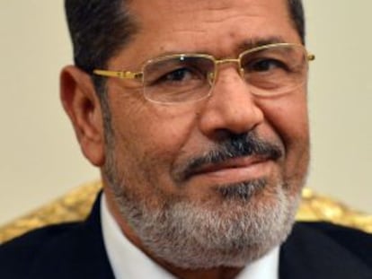 El presidente egipcio, Mohamed Morsi, el pasado 2 de julio. DESOUKI