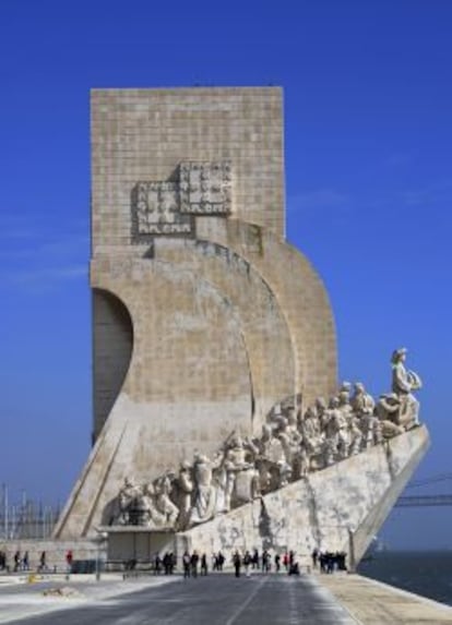 El Monumento a los Descubridores, en Belem, Lisboa.