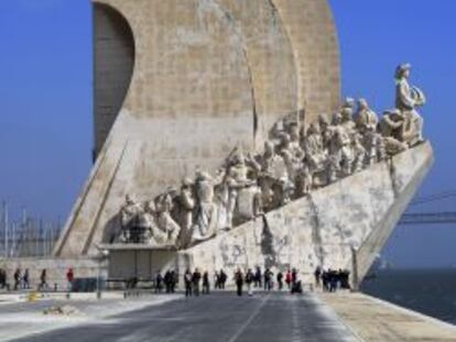 El Monumento a los Descubridores, en Belem, Lisboa.