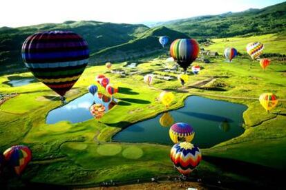 Snowmass Balloon Festival, en Colorado (Estados Unidos).