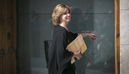Una imagen de la consejera de Gobernación, Meritxell Borràs.