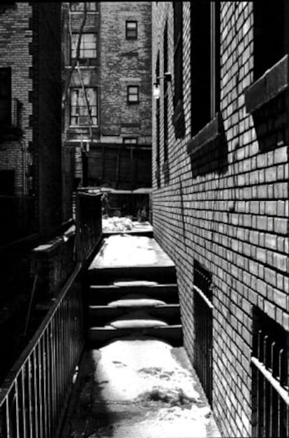 Un callejón de Brooklyn fotografiado por Marga Clark