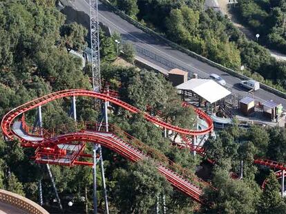 La montaña rusa del Tibidabo