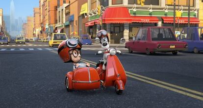 Fotograma de la película 'Las aventuras de Peaboy y Sherman'.