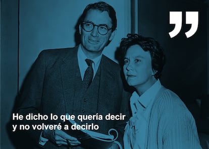 <b>19 de febrero</b> Harper Lee desapareció como vivió: lejos del mundanal ruido y sigilosamente, como si no quisiera llamar la atención más de la cuenta. Cuando saltó la noticia se desconocía dónde, cuándo y cómo había muerto la autora de <i>Matar a un ruiseñor</i>, la novela sobre el Sur segregado de los años treinta que ha vendido más de treinta millones de ejemplares desde su publicación en 1960 y que, en Estados Unidos, es un monumento literario. Unas horas después un sobrino suyo informó de que había ocurrido mientras dormía, en la residencia donde vivía en Monroeville (Alabama), su pueblo natal de 6.500 habitantes. Nelle Harper Lee tenía 89 años. No estaba casada ni tenía hijos. Era una autora de una sola obra hasta la publicación, en 2015, de <i>Ve y pon un centinela</i>, escrita antes de <i>Matar a un ruiseñor</i> pero oculta hasta esa fecha. <b>Por Marc Bassets </b>