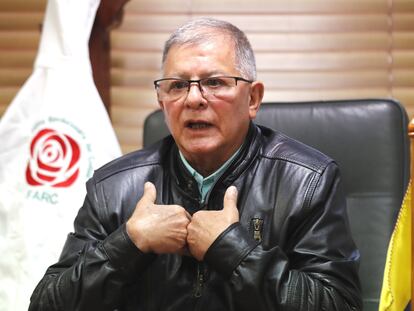 Rodrigo Granda, exdirigente de las FARC, en 2020.