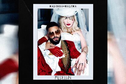 Madonna y Maluma darán a conocer su colaboración el miércoles 17, según han anunciado en redes sociales.