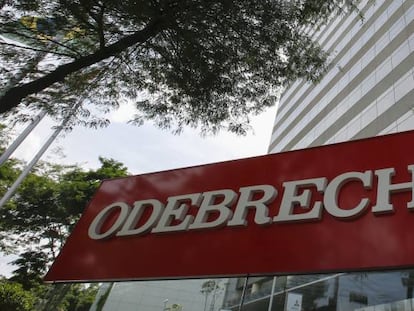 Sede de la constructora Odebrecht en Sao Paulo (Brasil) en diciembre de 2016.