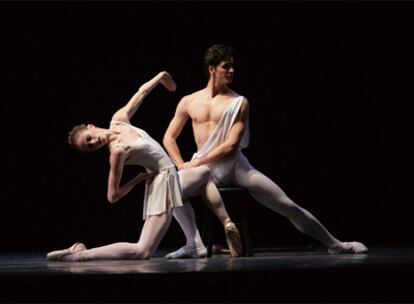 Apollo Musagéte, coreografía de George Balanchine y música de Stravinski, para el New York City Ballet