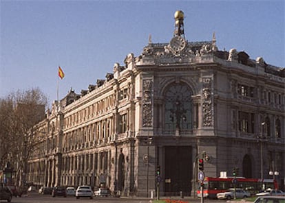 Edificio del Banco de España en Madrid.