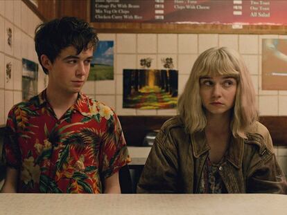 Los dos protagonistas de 'The End of the F***ing World'.