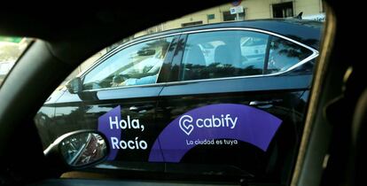 Un coche de Cabify.