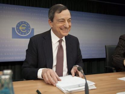 El presidente del BCE, Mario Draghi.