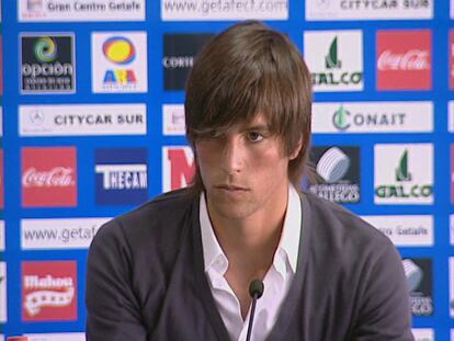 Adrián González es el nuevo fichaje del Getafe