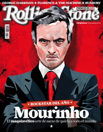 Jose Mourinho, protagonista del número de diciembre de la revista 'Rolling Stone'.