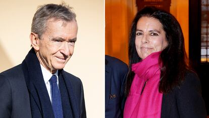 Bernard Arnault y Françoise Bettencourt Meyers, el hombre y la mujer más ricos del mundo según 'Forbes'.