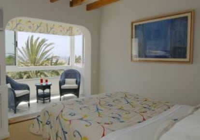 Habitación de miKasa, en Agua Amarga (Almería).