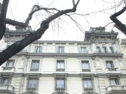 La antigua sede de la CNMV, en el madrile&ntilde;o Paseo de la Castellana.