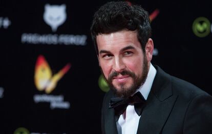 Mario Casas, en el &#039;photocall&#039; de los Premios Feroz celebrados el martes pasado.