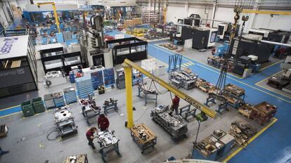 La factoría de Siemens-Gestamp en Zamudio.