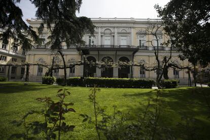 Palacio del Marqués de Salamanca, actual sede de la Fundación BBVA.