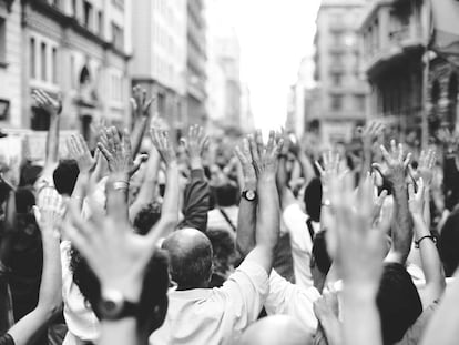 Protestas en Barcelona