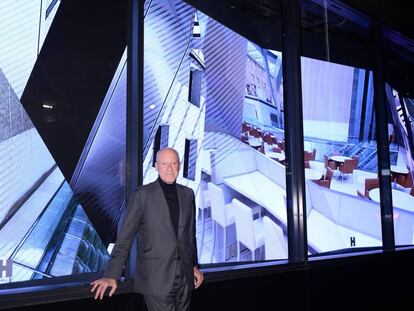 Norman Foster, el pasado 17 de noviembre en la Torre Hearst de Nueva York.