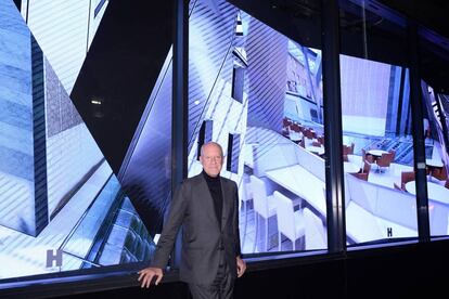 Norman Foster, el pasado 17 de noviembre en la Torre Hearst de Nueva York.