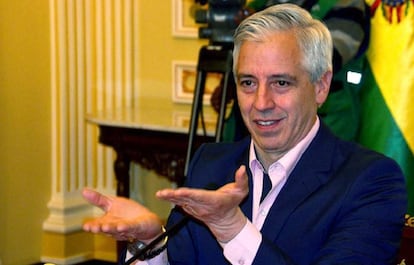 El vicepresidente de Bolivia, Álvaro García Liñera.