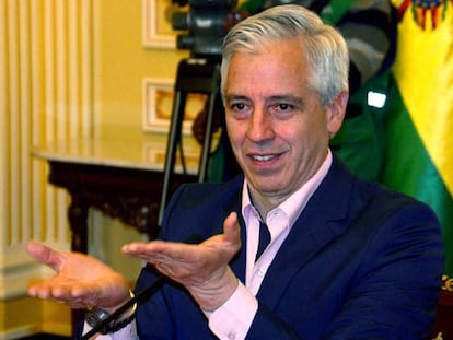 El vicepresidente de Bolivia, Álvaro García Liñera.