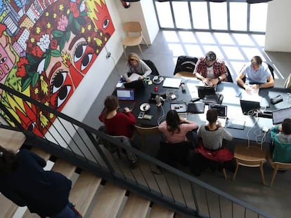 Instalaciones del Campus Google en Madrid. 