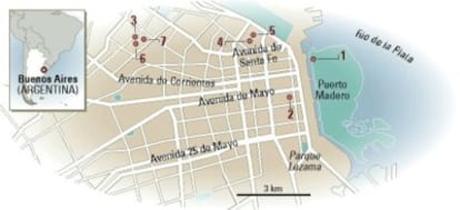 Plano de Buenos Aires.