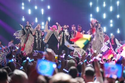 El grupo ucranio ganador el año pasado, Kalush Orchestra, arranca la gala de Eurvisión.