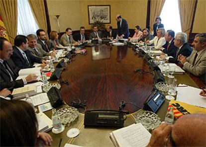 Reunión de la comisión del 11-M en el Congreso el pasado mes de junio.