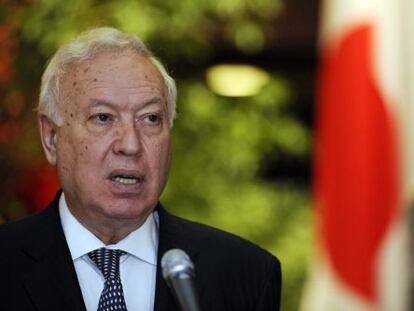 El ministro Jos&eacute; Manuel Garc&iacute;a-Margallo.